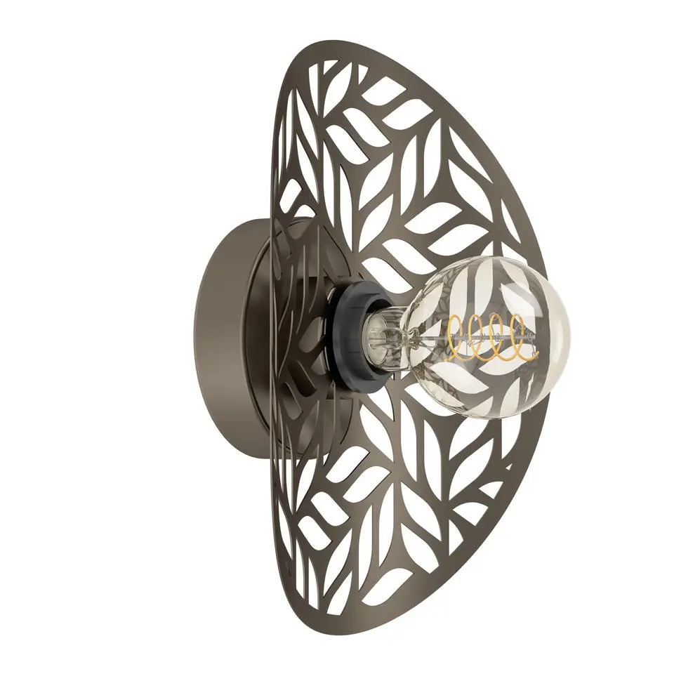 EGLO Swaby Wandlamp - E27 - 30 cm - Brons