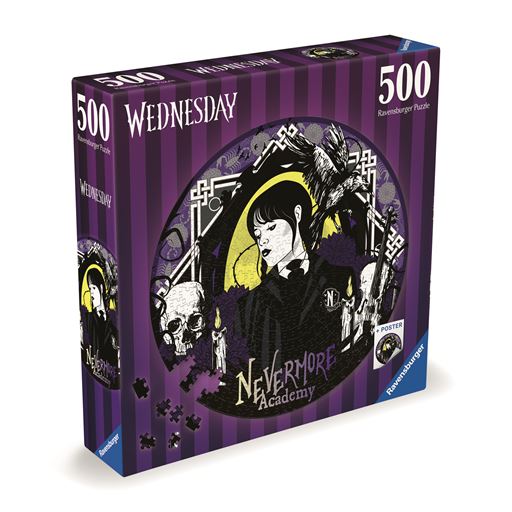 Ravensburger Wednesday Nevermore Puslespil