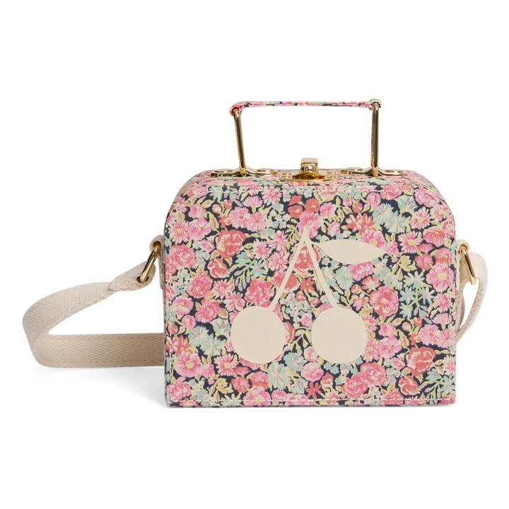 Bonpoint Sac Valisette Fleuri Aimane | Rose