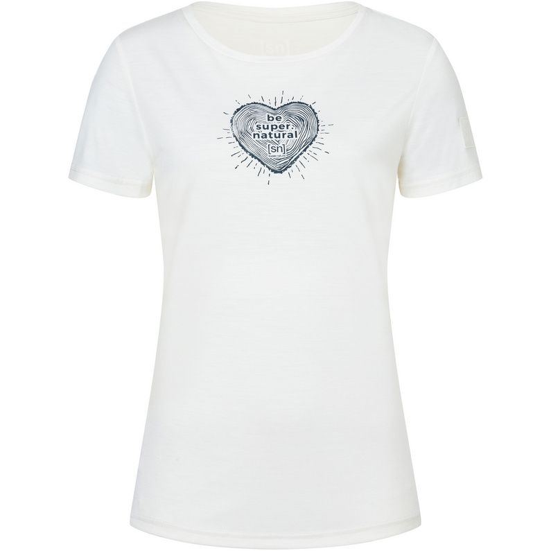 Super.Natural Damen Bio J Heartwood T-Shirt