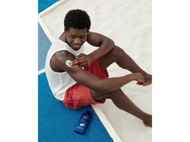 NIVEA MEN Body Lotion Revitalisierend 250 ml Optimale Körperpflege für Männerhaut