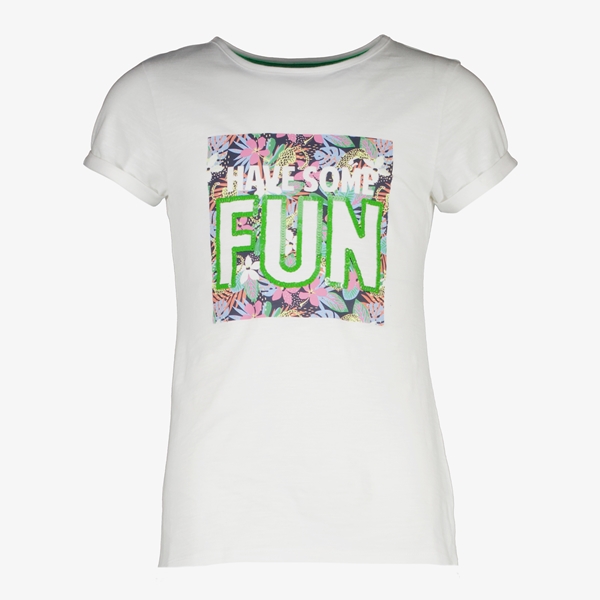 TwoDay meisjes T-shirt met tekstopdruk