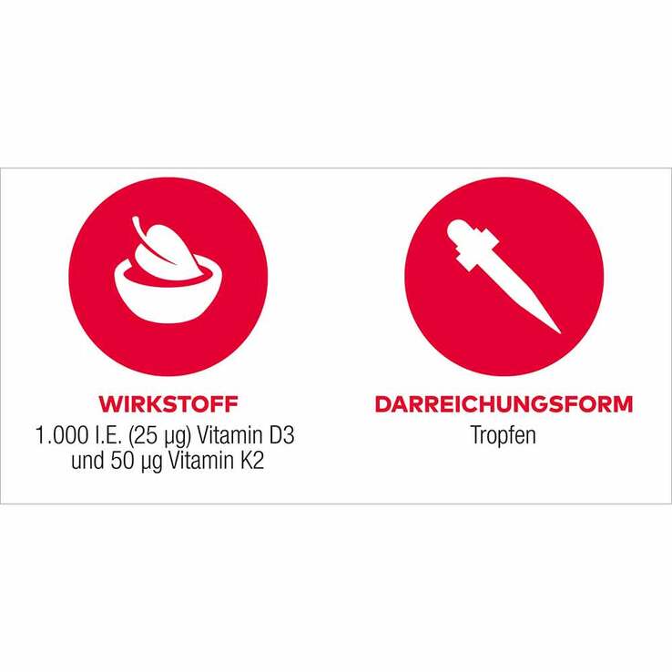 D3 + K2 Vit AL 1000 I.E. / 50 µg Tropfen, 11.5 ml