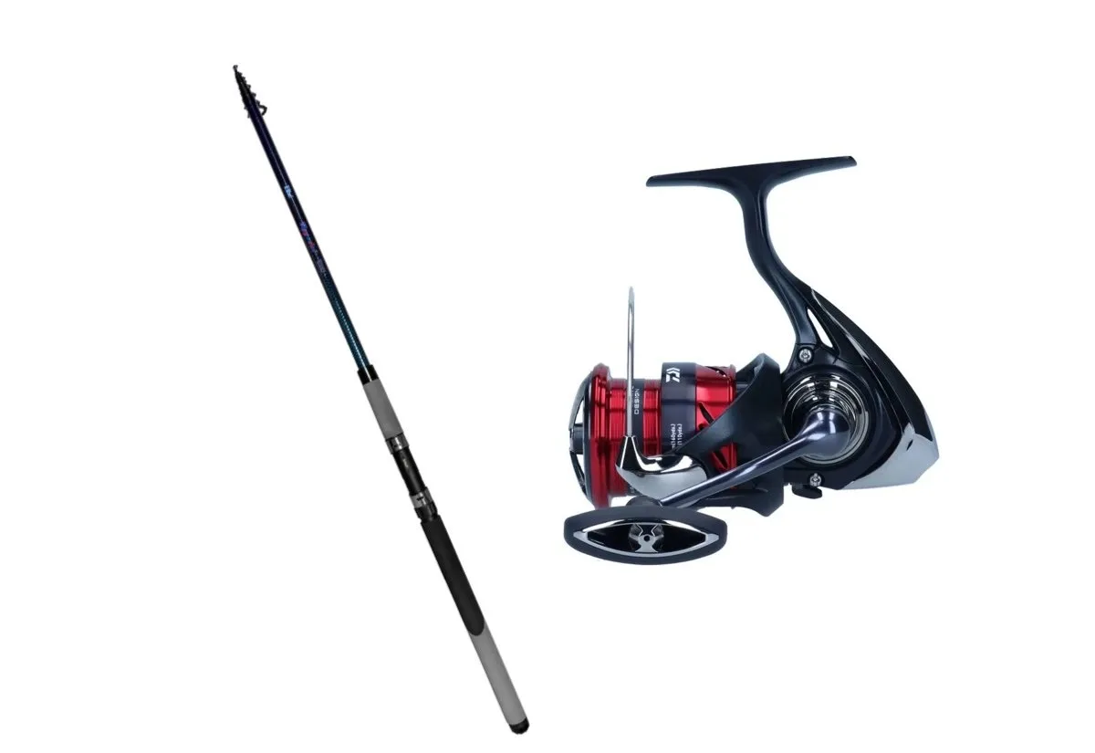 Elbe Eggedal Tele Ørret 7-28g 420CM/Daiwa Ninja Lt 2000