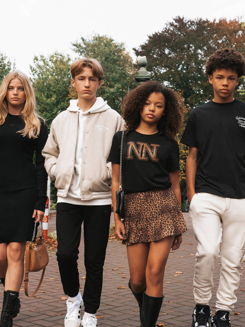NIK&NIK skort bruin