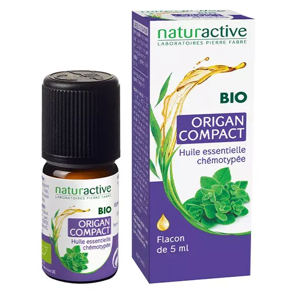 Óleo Essencial de Orégano Orgânico Naturaactive - Compacto 5ml
