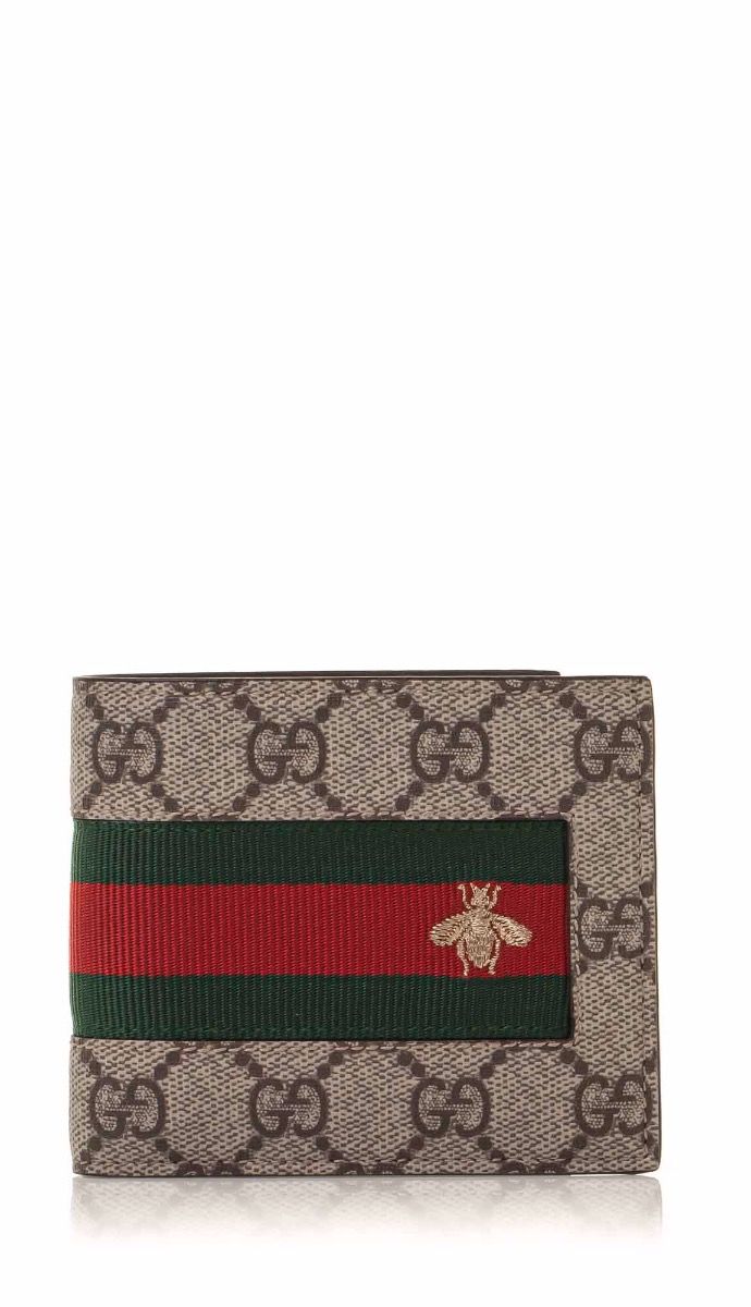 Gucci GG Supreme Web Wallet