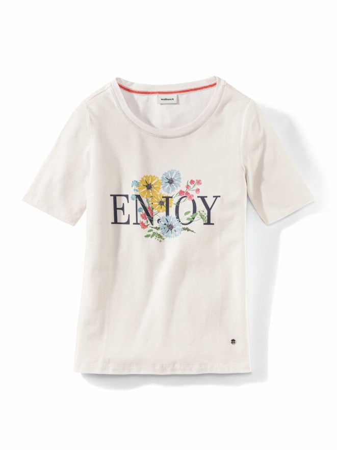 Freizeitshirt Gartenblumen