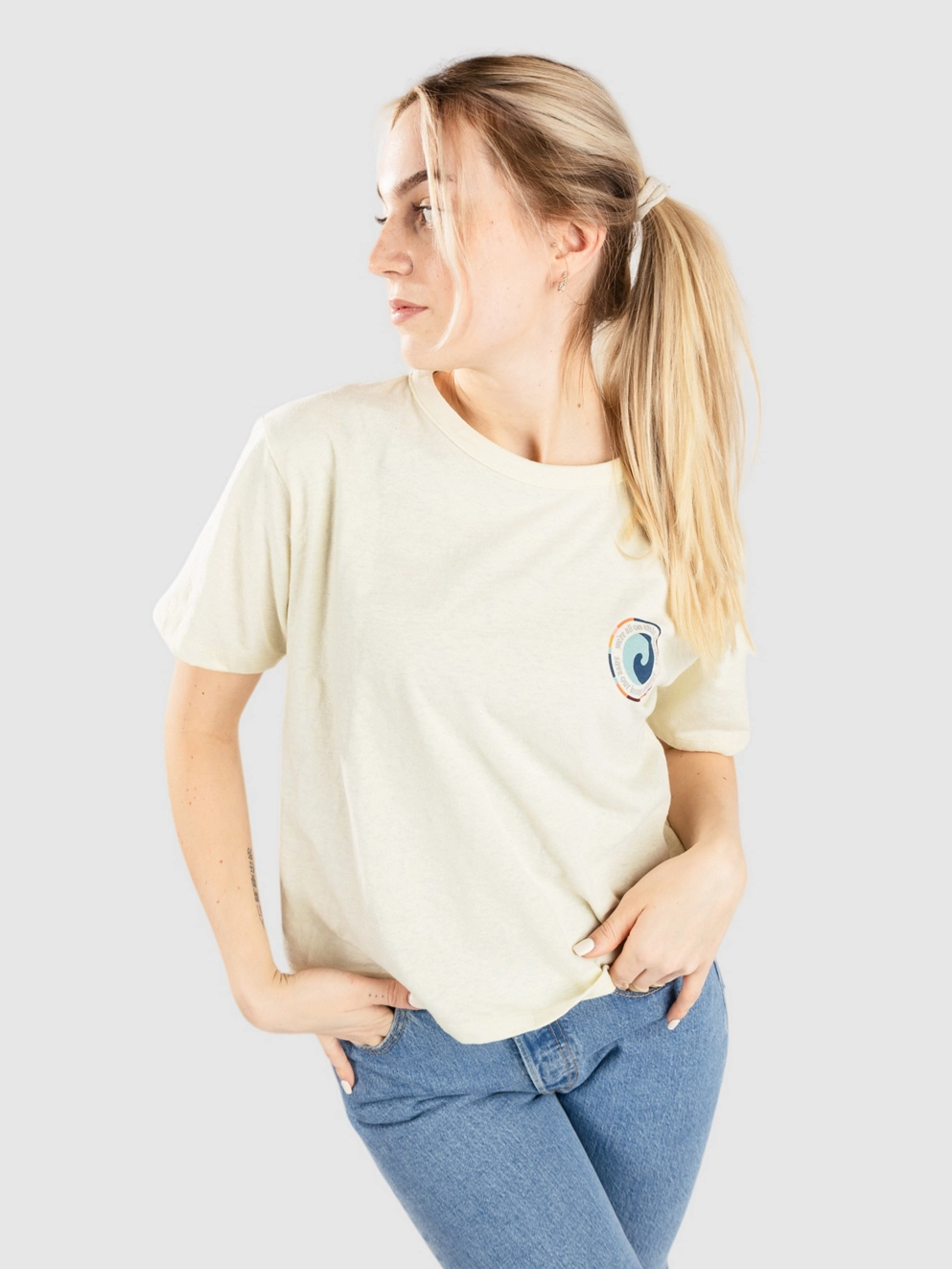 Patagonia Unity Fitz Easy Cut Responsibili T-Shirt birch white