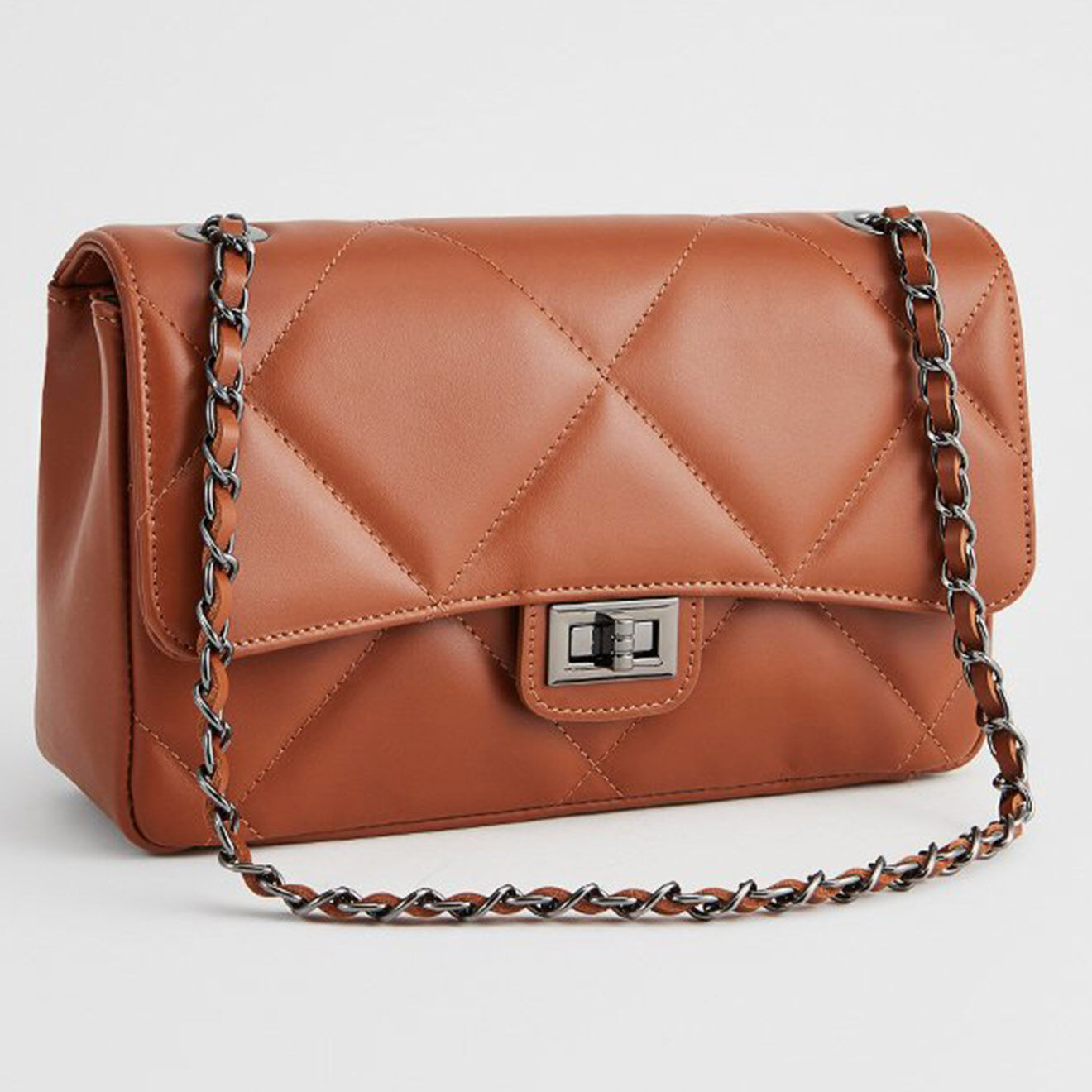Christian Laurier Sac bandoulière en Cuir Lena camel - 27x15x8 cm