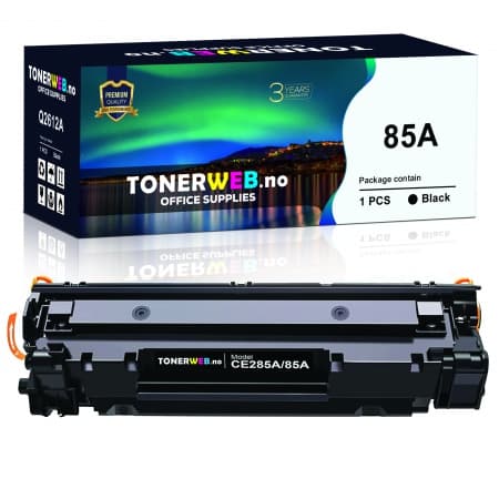 Tonerkassett, erstatter HP Toner Sort LaserJet 85A (Ca 1.600 sider) (1 stk.)