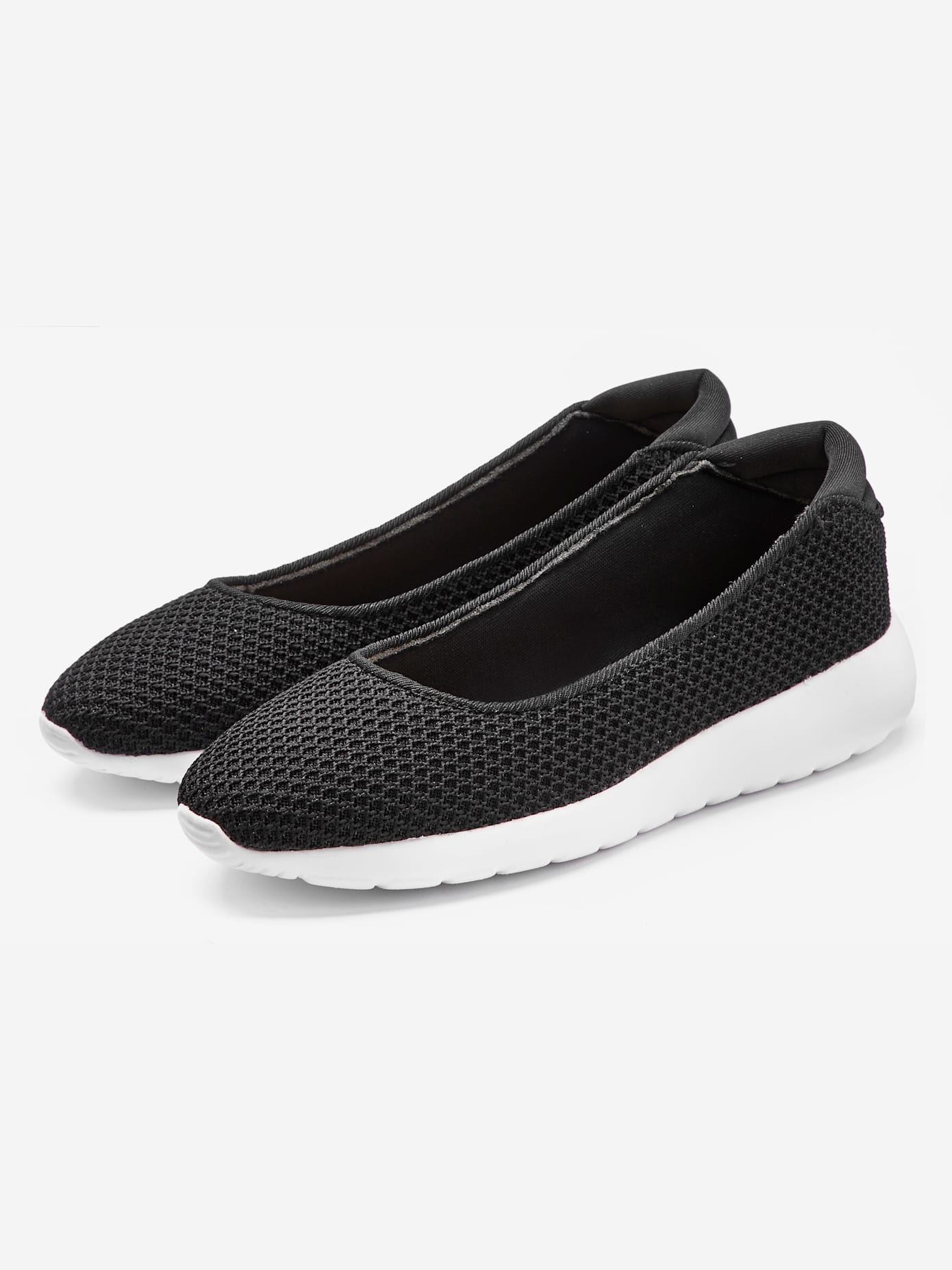Ballerines trotteurs au look sportif