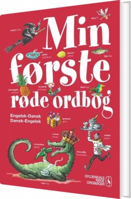 Min Første Røde Ordbog - Engelsk - Dorte Maria Buhl - Bog