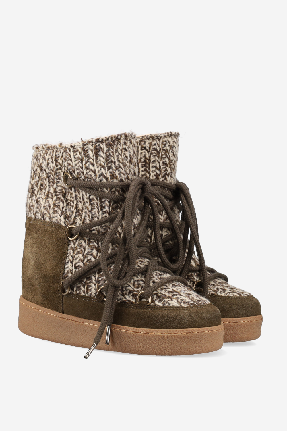 Nowla shearling heeled ankle boots