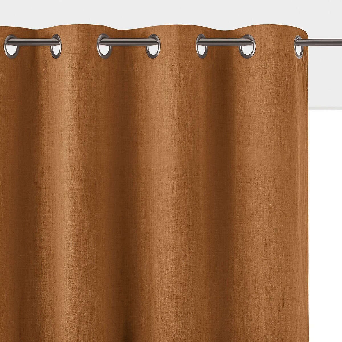 LA REDOUTE INTERIEURS<br>Cortina de radiador blackout em linho lavado Onega