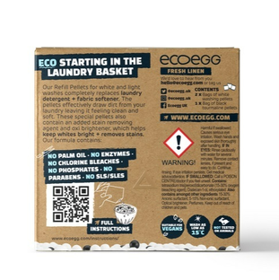 Eco Egg Laundry Egg Refill Pellets Spring Blossom - Voor witte en licht gekleurde was 1ST