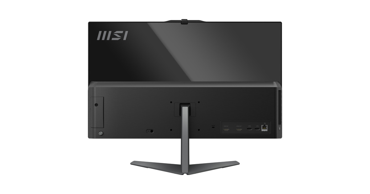 MSIModern AM242 1M-1221EU all-in-one pc  (Zwart | Core 3 100U | Intel Graphics | 8 GB | 256 GB SSD)