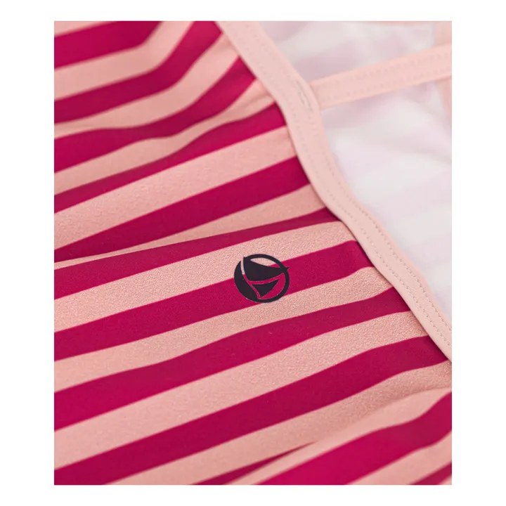 Petit Bateau Maillot 1 Pièce Michaela Rayé | Rose