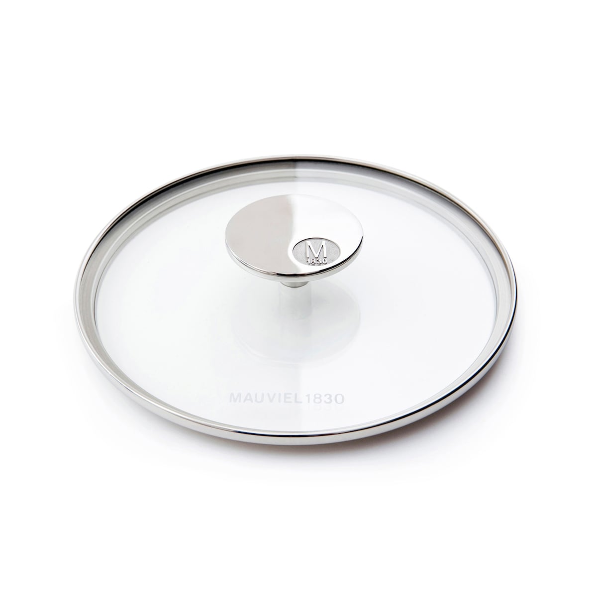 Mauviel M 360 Glass lid Dia 28 cm Clear/Steel