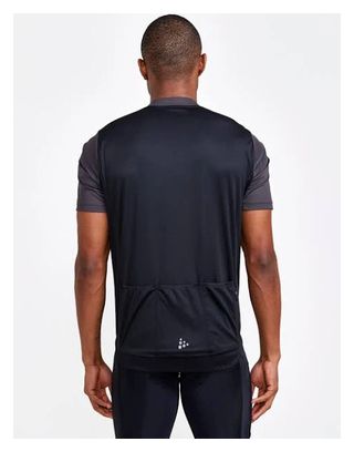 Maillot manches courtes Craft Core Endur Noir Gris