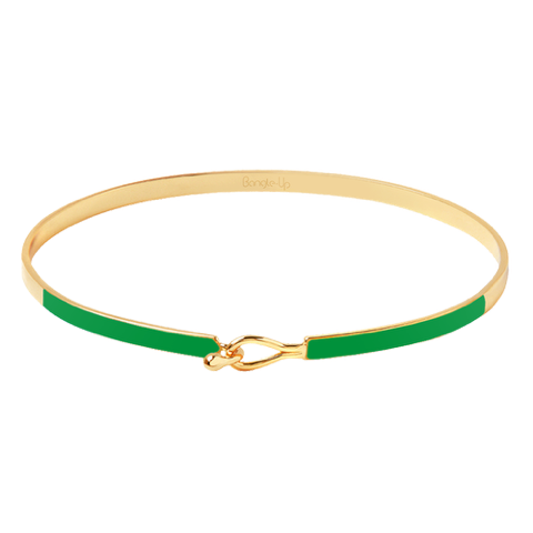 Bangle Up  Lily armbånd - Simply Green