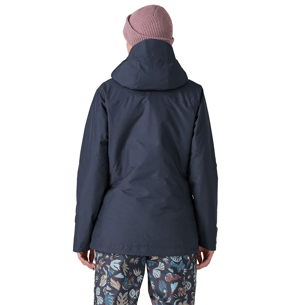 Patagonia Powder Town Insulated Skijakke, dame (Smolder Blue)