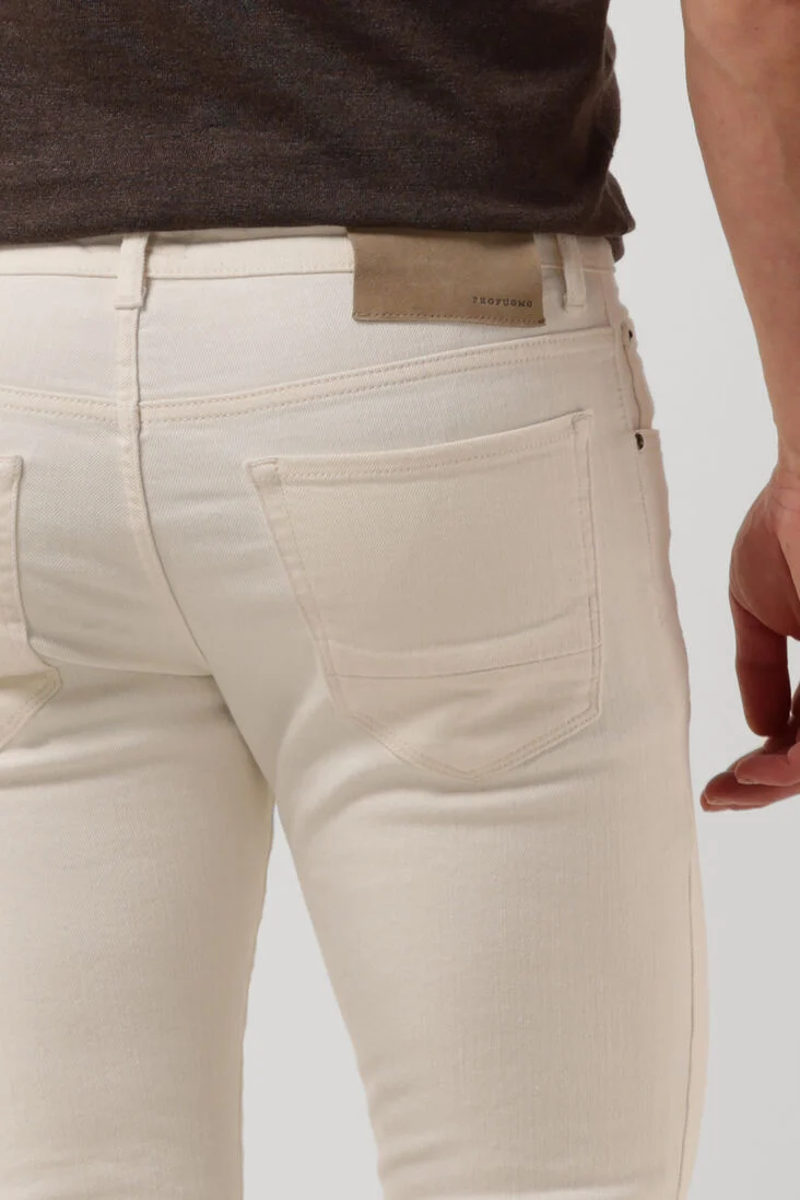 PROFUOMO gebroken wit profuomo skinny jeans pp0q0c0100