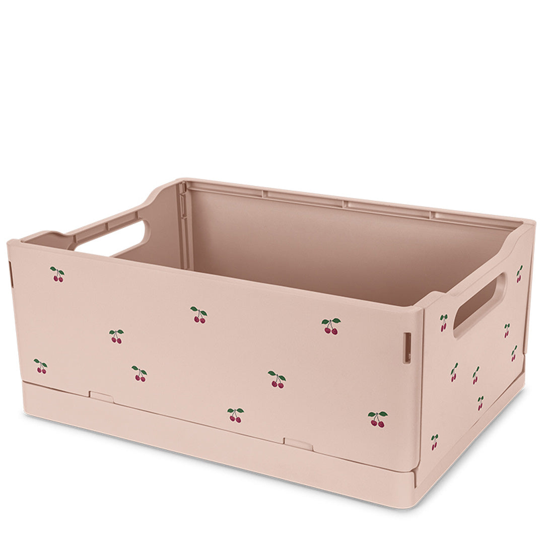 konges sløjd opbergkrat - cherry blush - 2st
