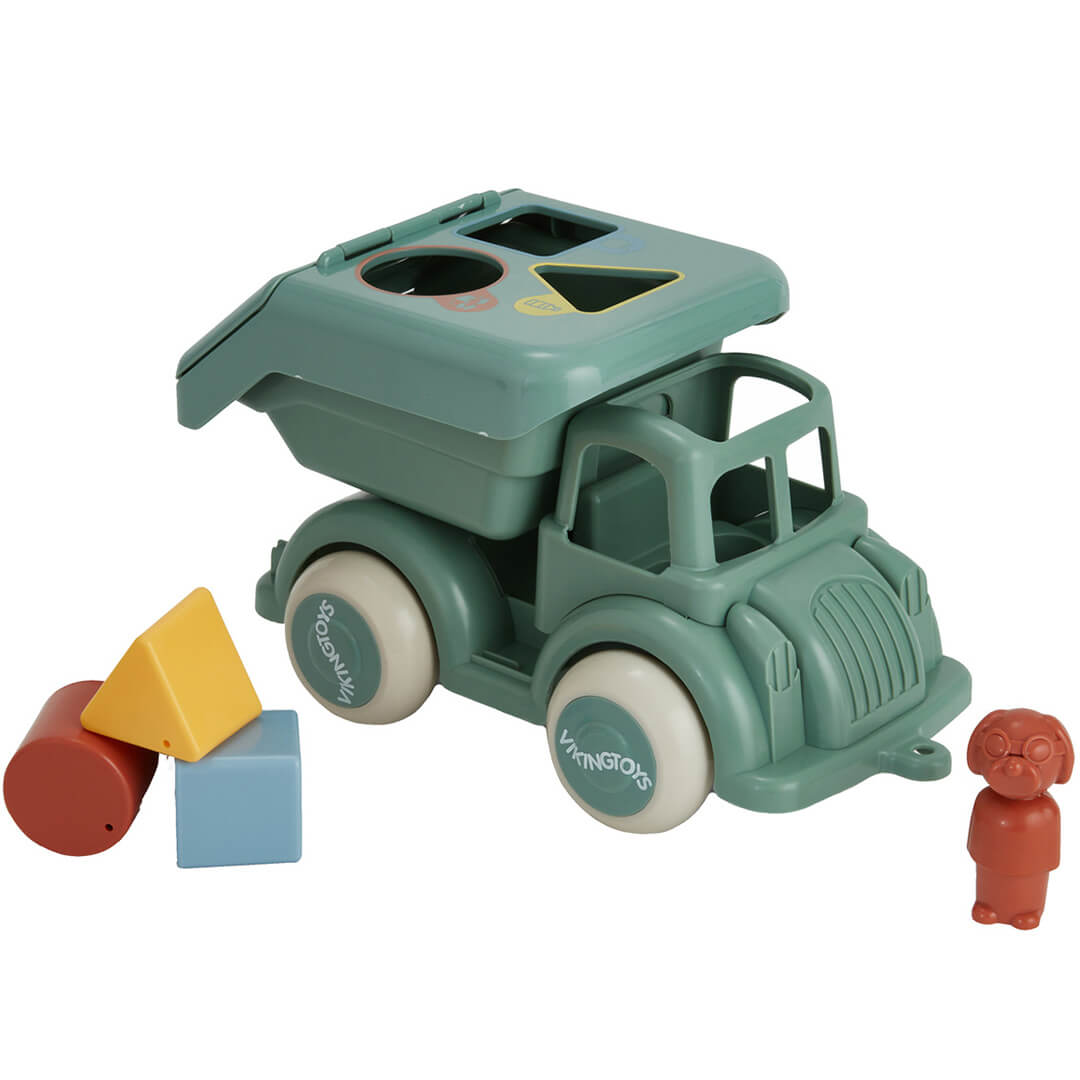 Viking toys re:line vuilniswagen met vormenstoof