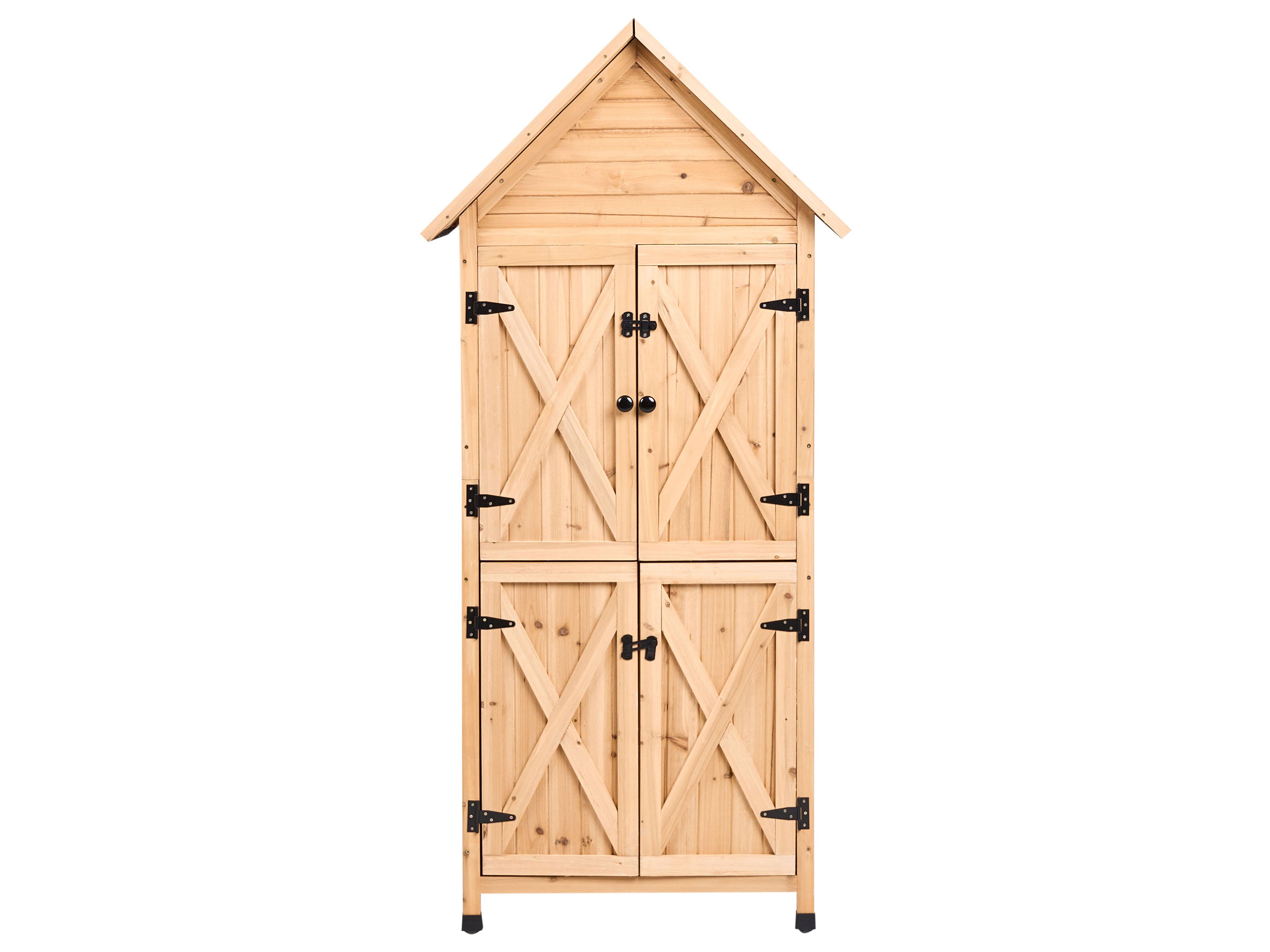 Gereedschapsschuur SENIGA 85 cm 46 cm Natuurlijk
