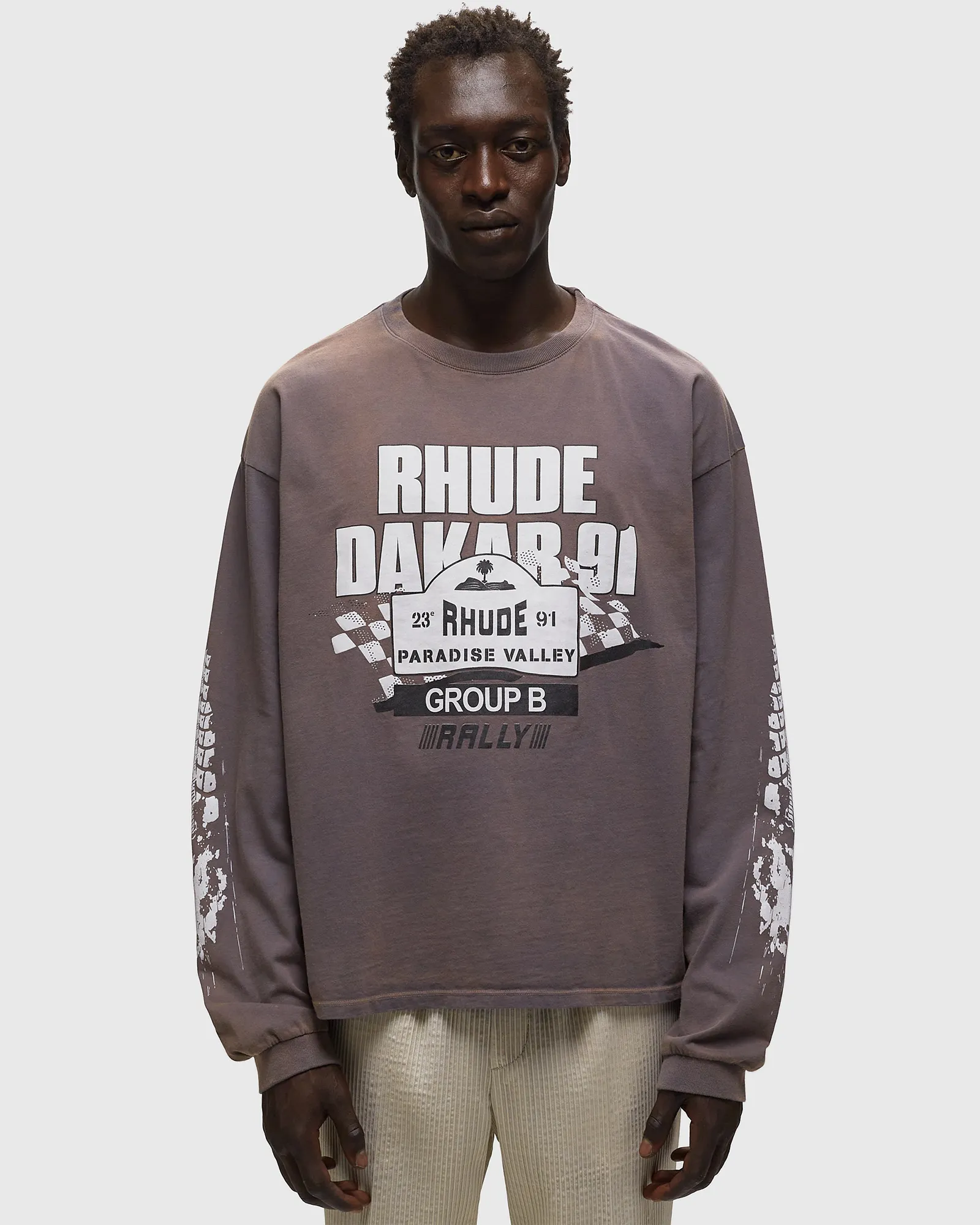 Camiseta Rhude DAKAR 91 LS