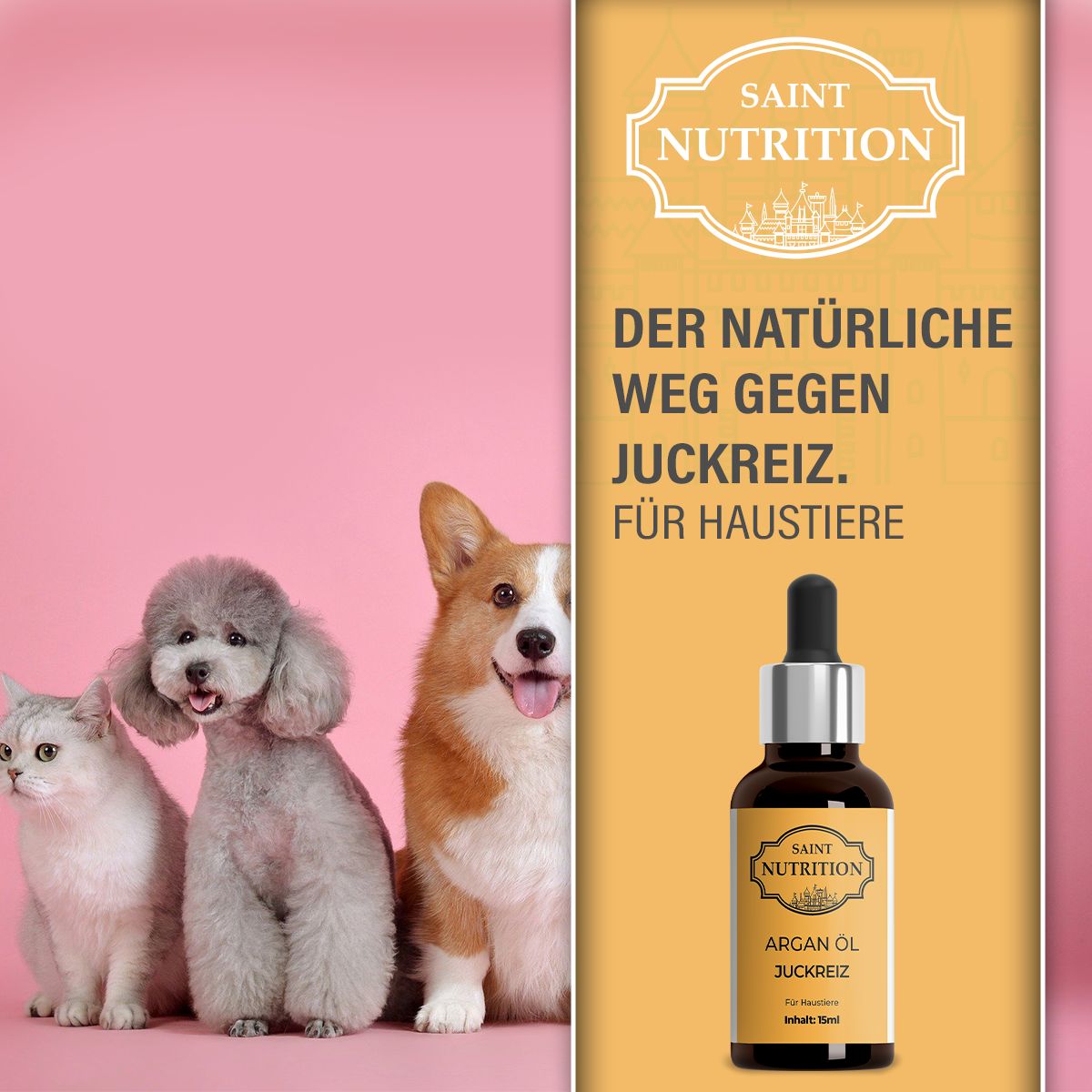 Saint Nutrition® | Anti Juckreiz Argan Öl