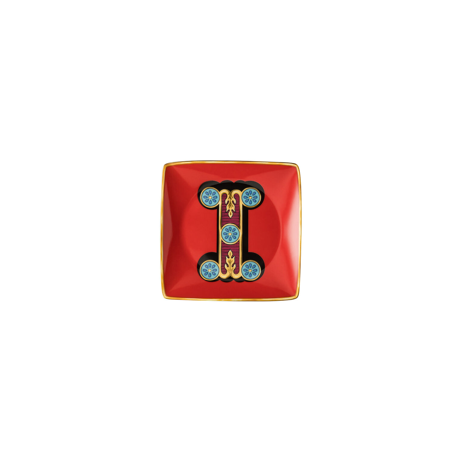 Versace Alphabet Holiday Alphabet I Schälchen 12 cm quadr. flach