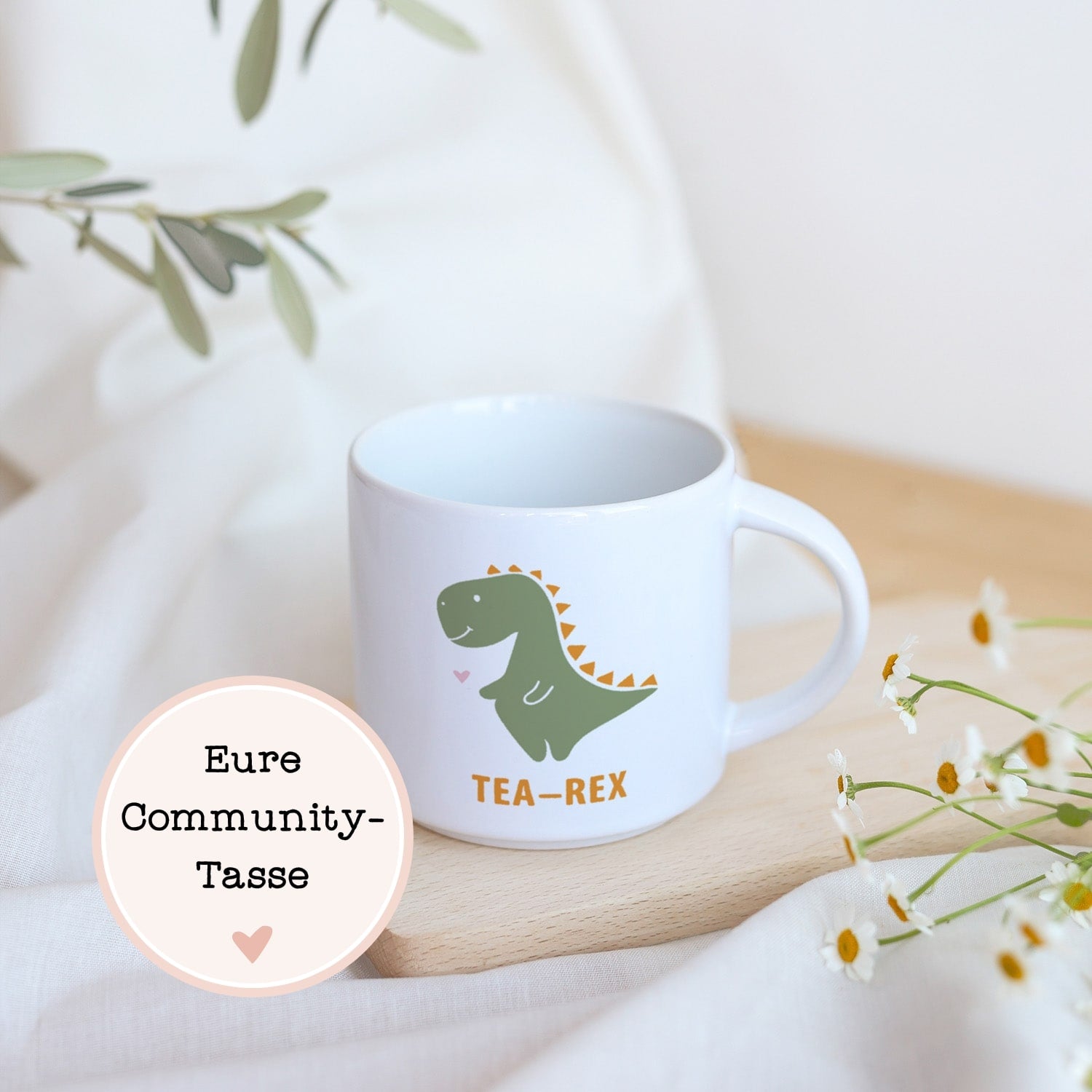 Jumbo-Tasse „Tea-Rex
