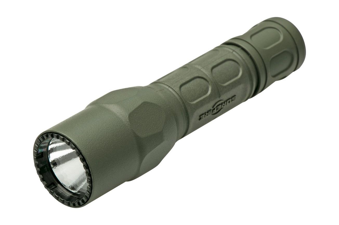 SureFire G2X Pro, donkergroen, 600 lumen, tactische zaklamp