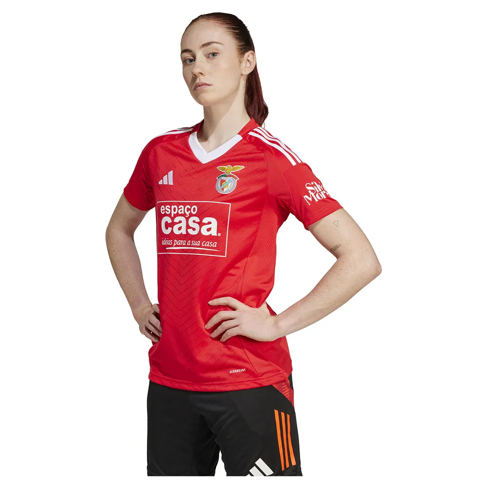 adidas Benfica 24/25 Heim Damen T-Shirt mit kurzen Ärmeln