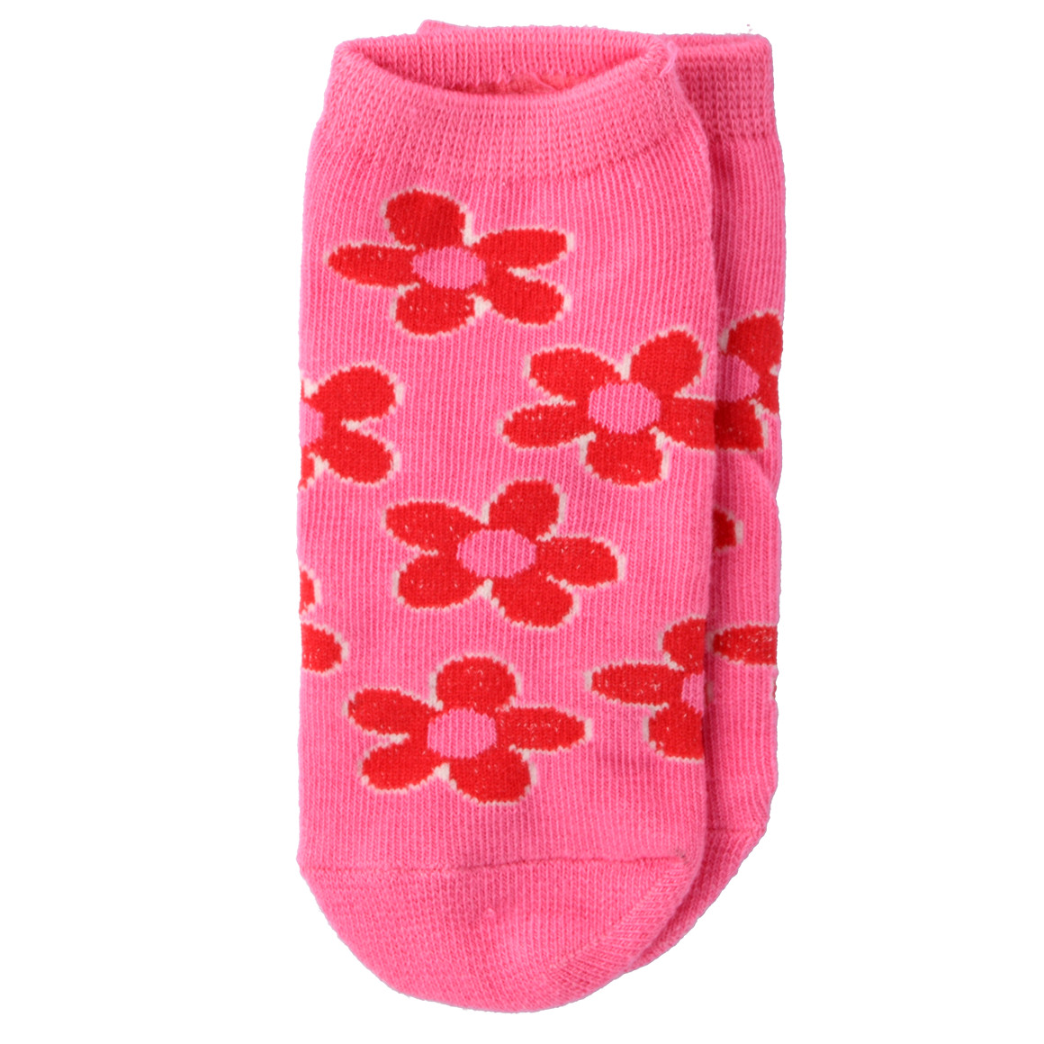 Famy 5 Paar Mädchen Sneaker-Socken im Set helllila / rosa / weiss