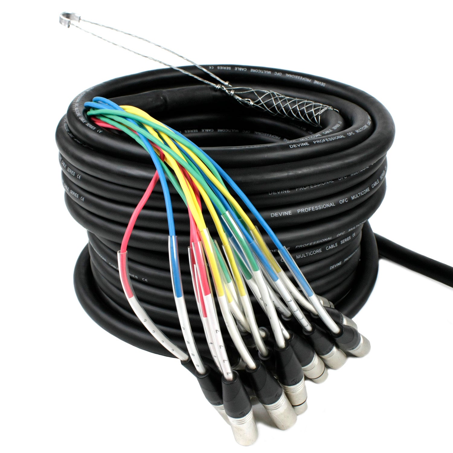 Devine SNC-20-12-4 Stagesnake XLR multikabel 12-weg 20 meter
