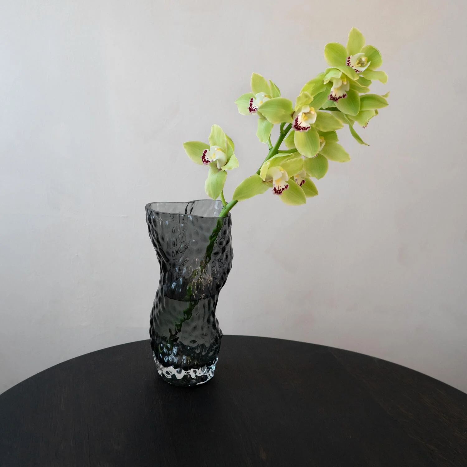 Hein Studio  Ostrea Rock Glass vase - Midnight Blue