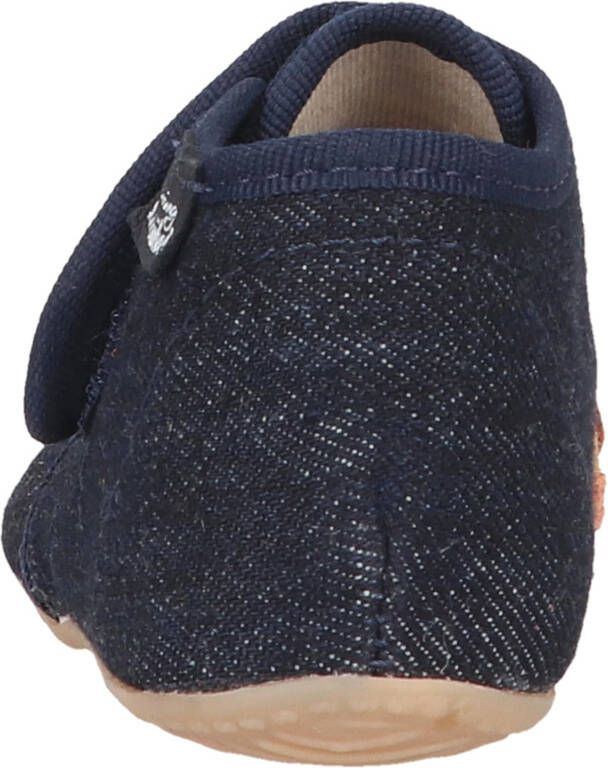 Kitzbuhel Tijger Pantoffel Blauw Heren