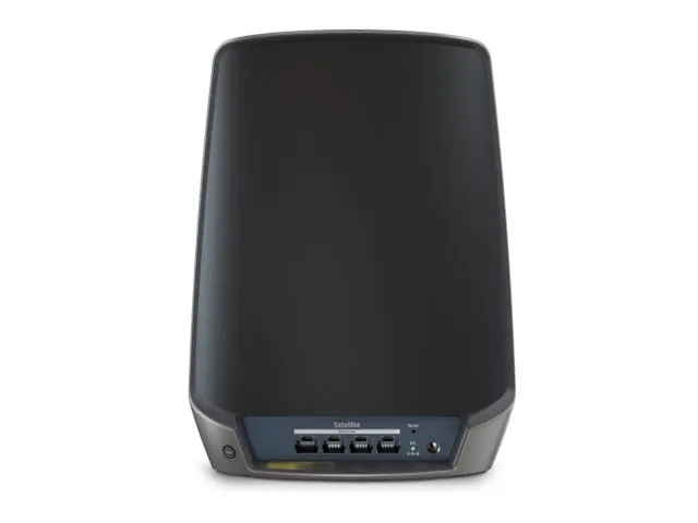NETGEAR Orbi 860 Series RBS860B - Black Edition - Wi-Fi-system - (forlænger) - op til 2700 sq.ft - mesh 1GbE - Wi-Fi 6 - Tri-Band