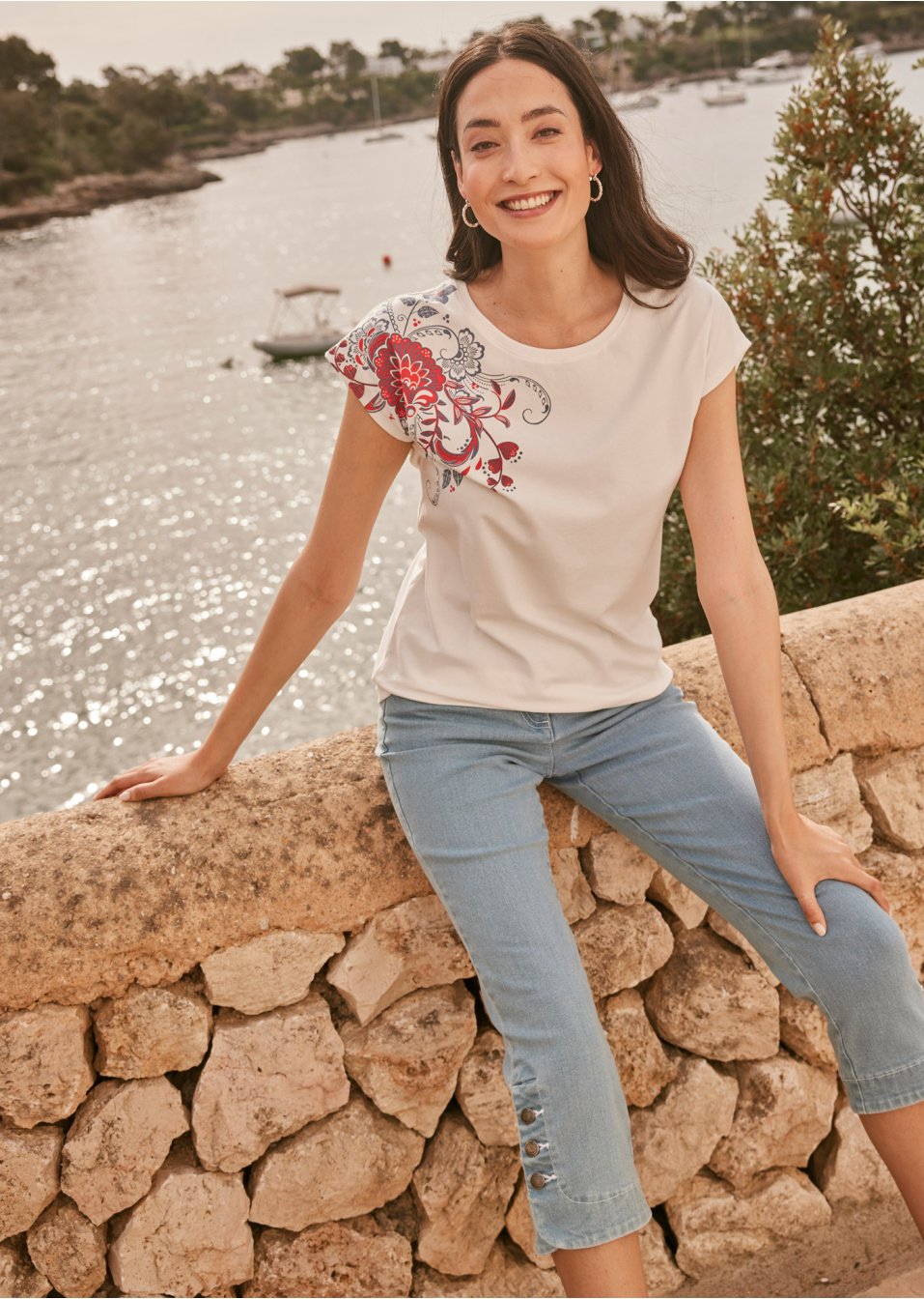 T-shirt à imprimé