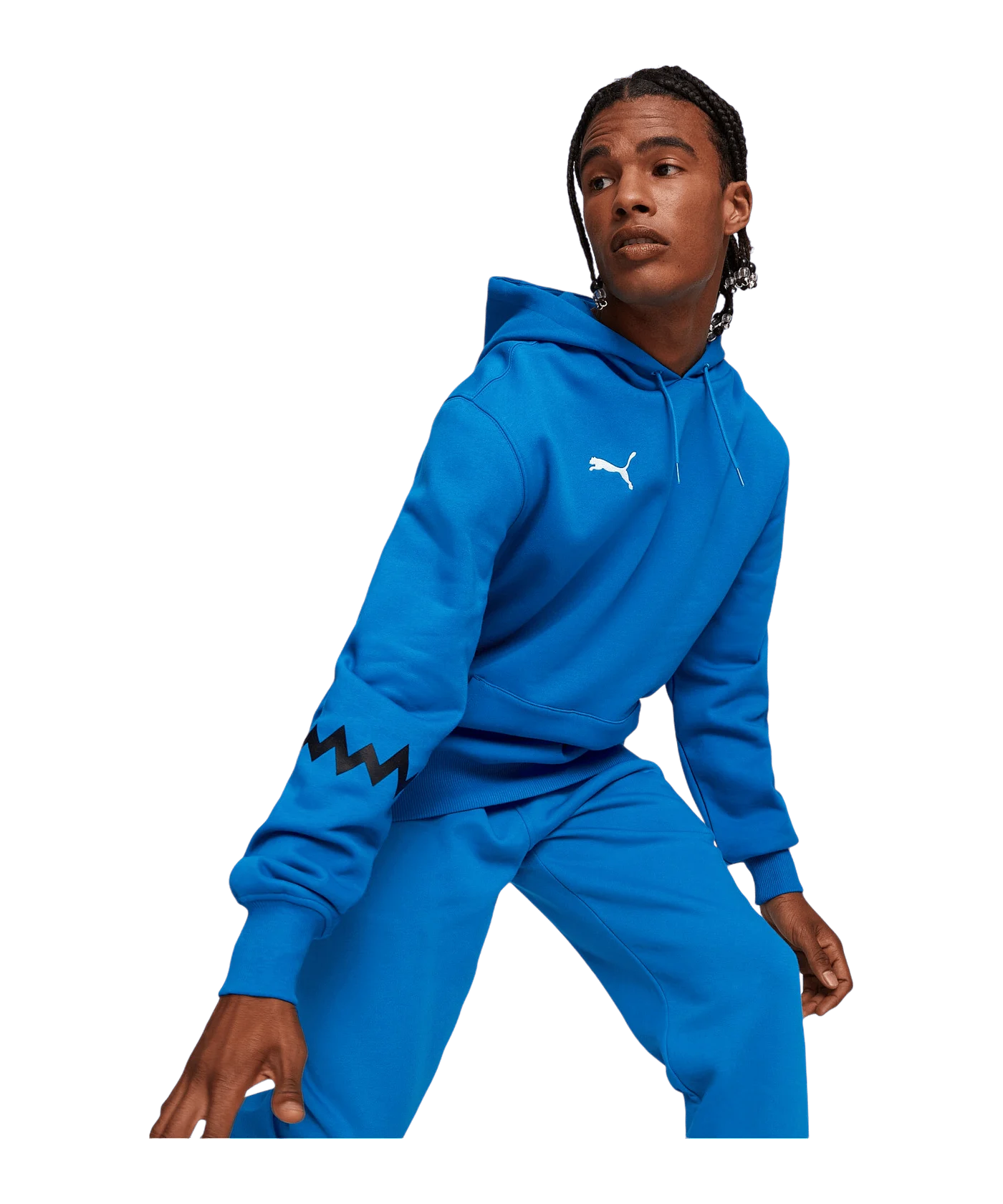 PUMA Hoops Team Hoody Blau F05