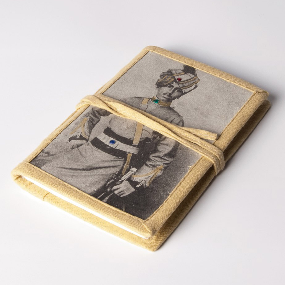 Notizbuch 'Yoddha', beige, B 10 cm, H 15 cm günstig bestellen