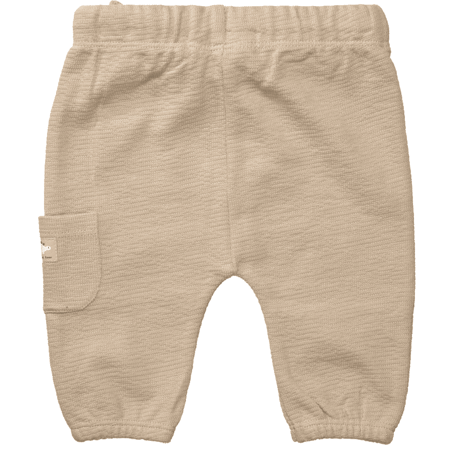 STACCATO Hose taupe gestreift