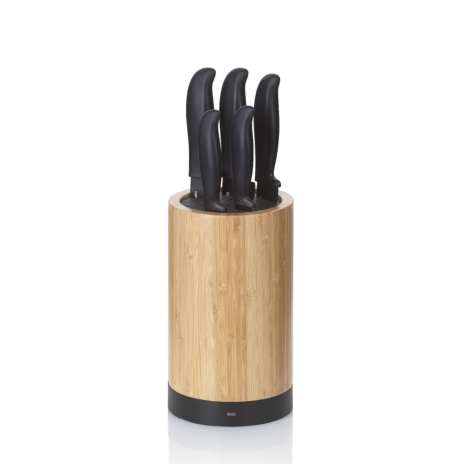 kela Messerblock-Set ACIDA 6-teilig Bambus