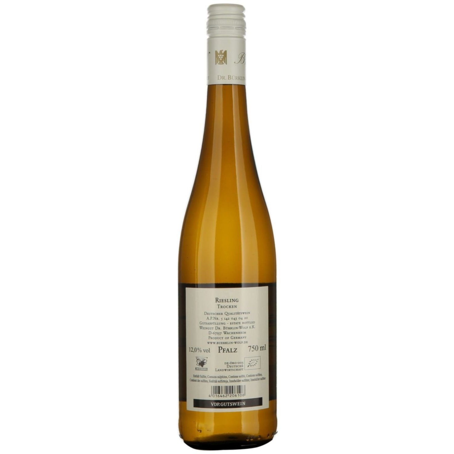 Riesling Gutswein trocken Pfalz Dr. Bürklin-Wolf -75cl