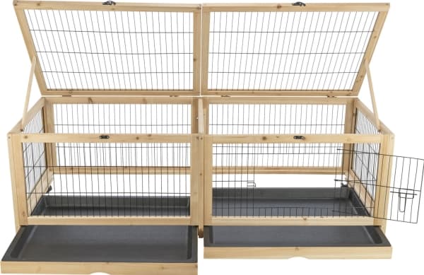 Trixie Indoor run, guinea pigs/rabbits, wood/metal, 150×50×60 cm