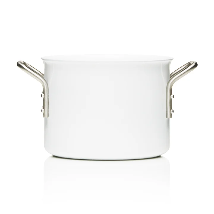 Eva Trio - White Line Topfset Stielkasserolle 1.8 l / Kochtopf 2.5 l / Kochtopf 3.8 l