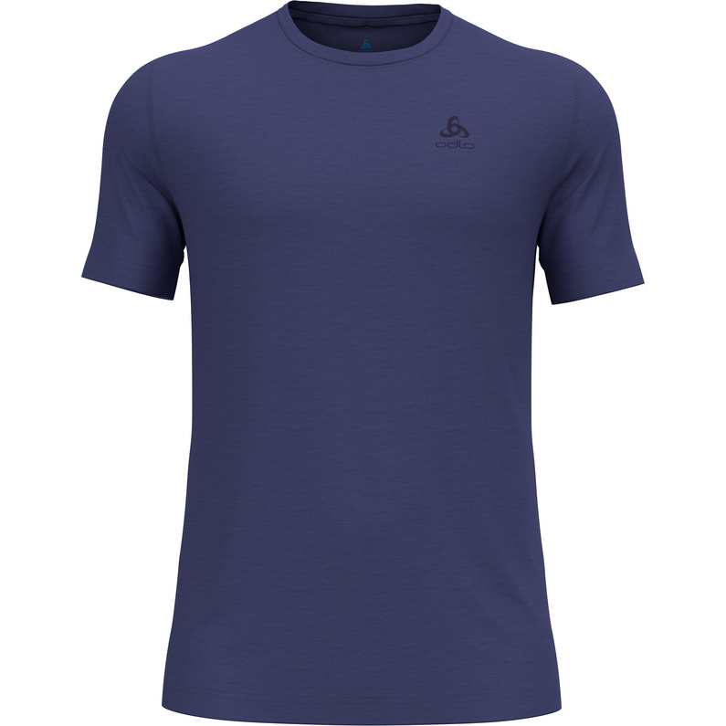 Odlo Herren Merino 160 Bl Crew Neck T-Shirt